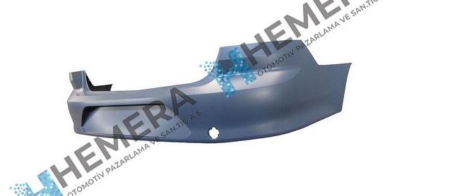TAMPON ARKA SENSÖRSÜZ ASTARSIZ SİYAH VOLKSWAGEN P...