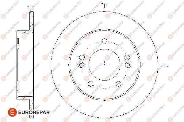 ARKA FREN DISKI IX20 10-> VENGA 09 -> (258X5)