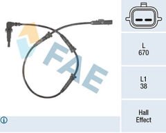 ABS SENSÖRÜ ÖN SAĞ-SOL RENAULT EXPRESS 23> SYMB...