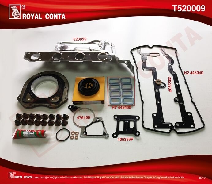 MOTOR TAKIM CONTA (SKT KEÇELİ&S.LASTİKLİ (SKCSİZ) ...