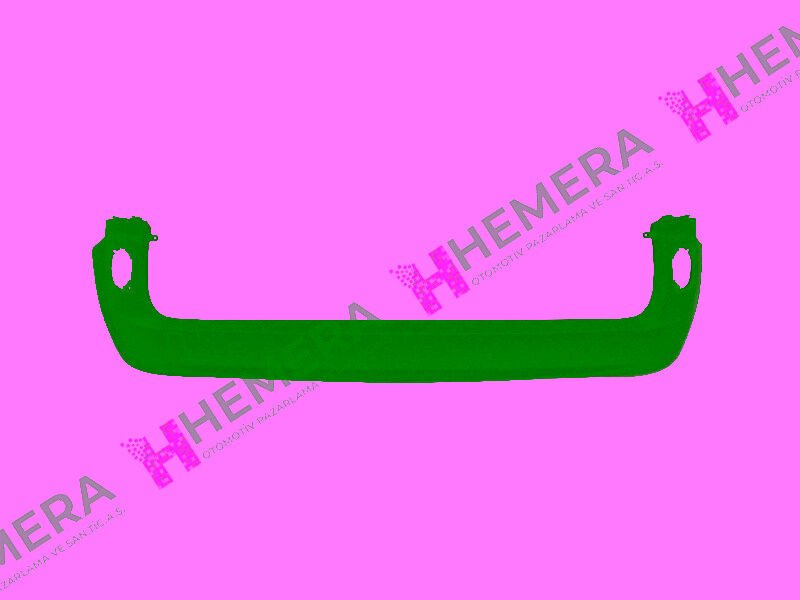 TAMPON ARKA MAT SİYAH BANTLI DESENLİ RENAULT KANG...