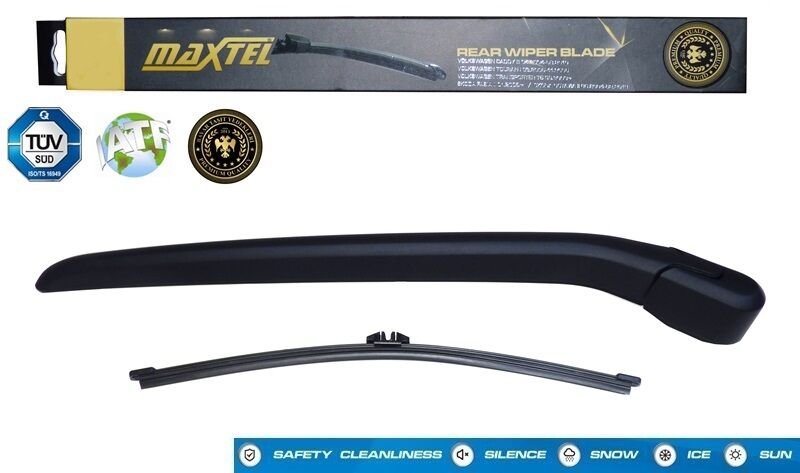 ARKA SİLECEK SÜPÜRGESİ KOLLU V90 14'' 350 MM