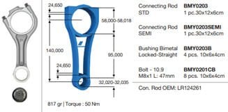 PISTON KOLU 240PS 204DTA DISCOVERY SPORT L550 19&g...