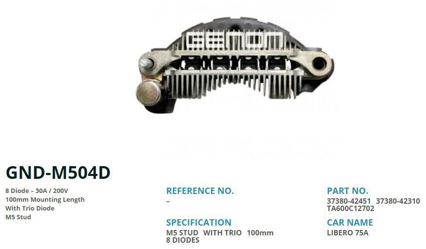 75 AMP HYUNDAI 100mm (8 DIOT) M5